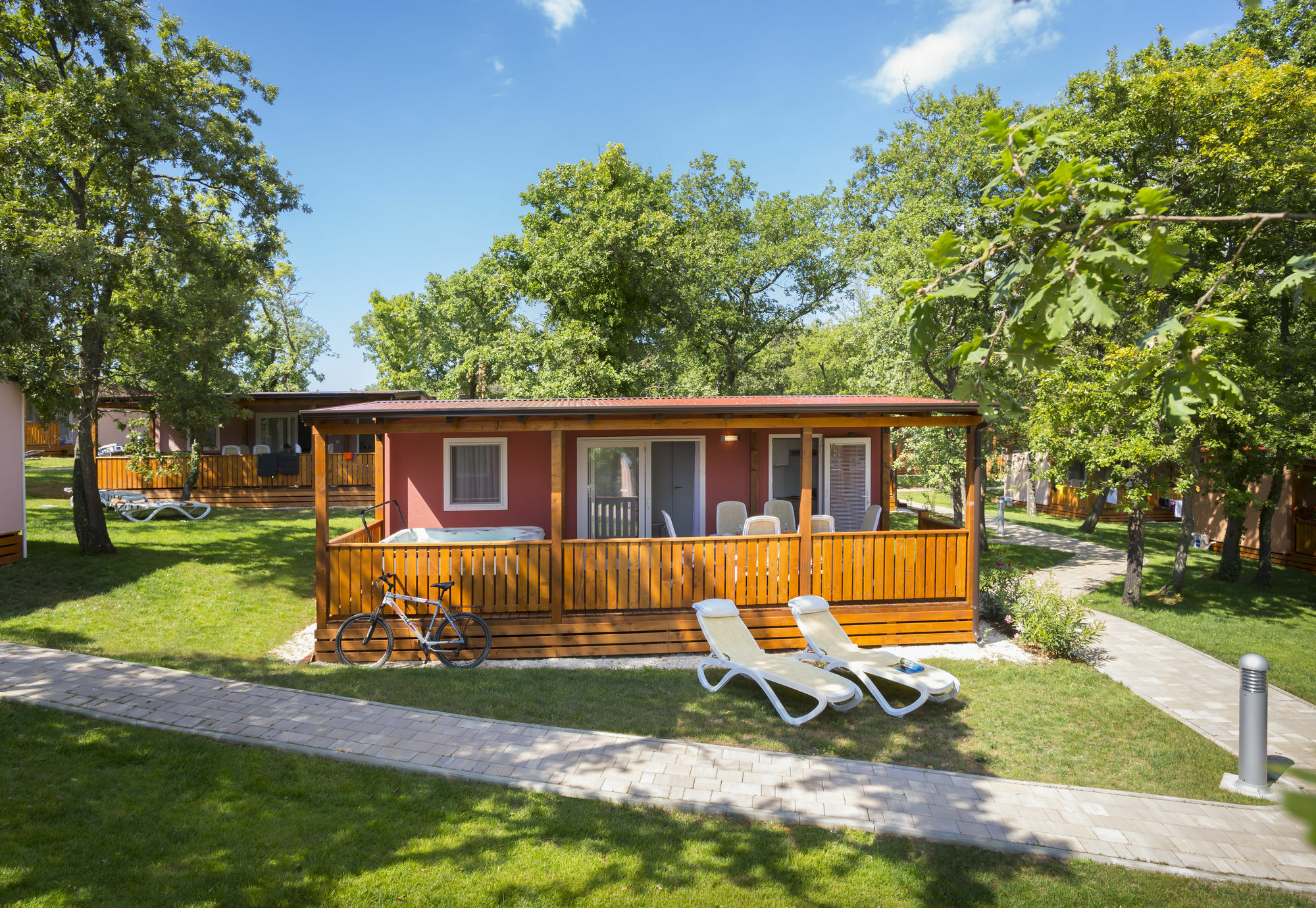 Maistra Camping Valkanela Mobile homes Funtana Esterno foto