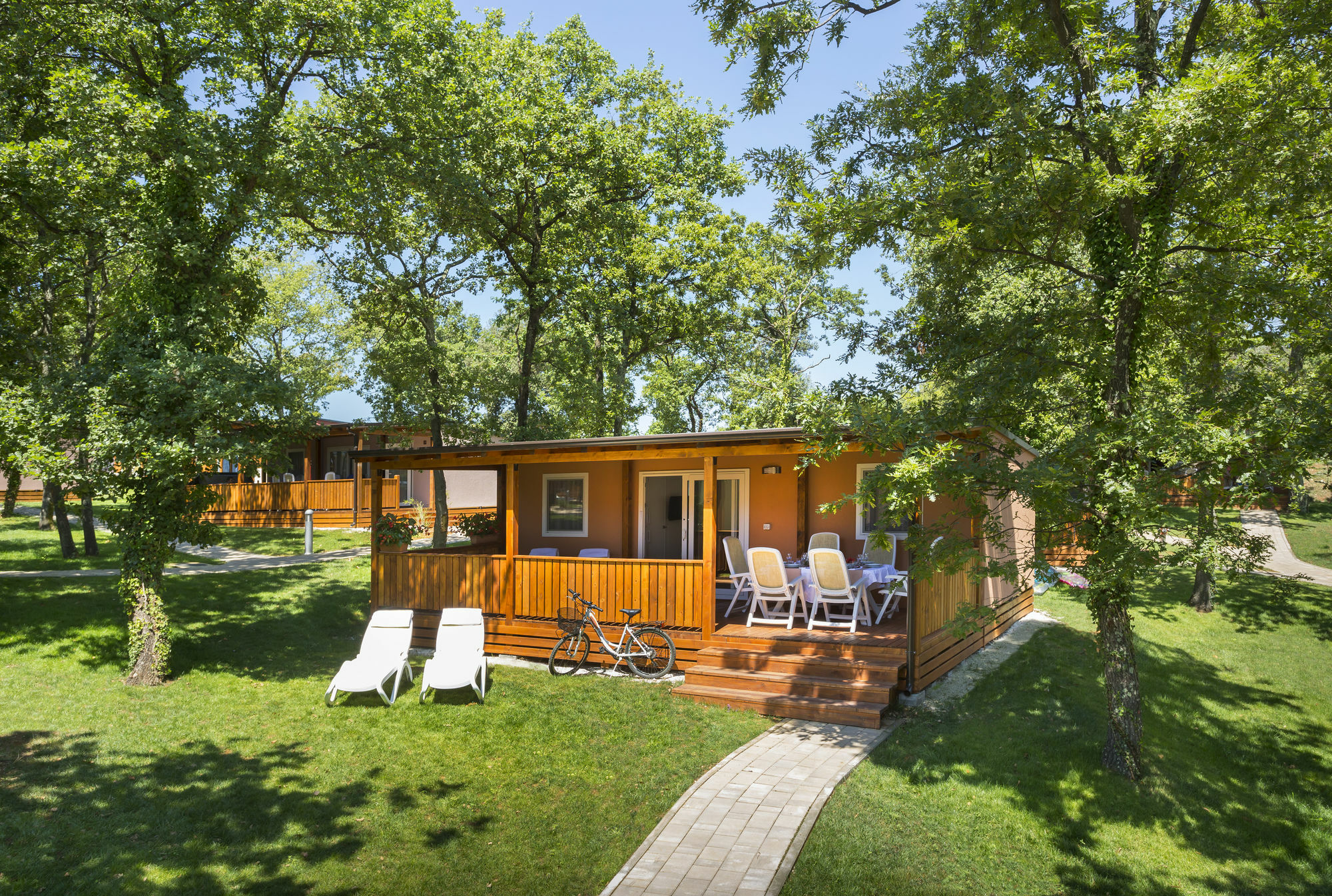 Maistra Camping Valkanela Mobile homes Funtana Esterno foto